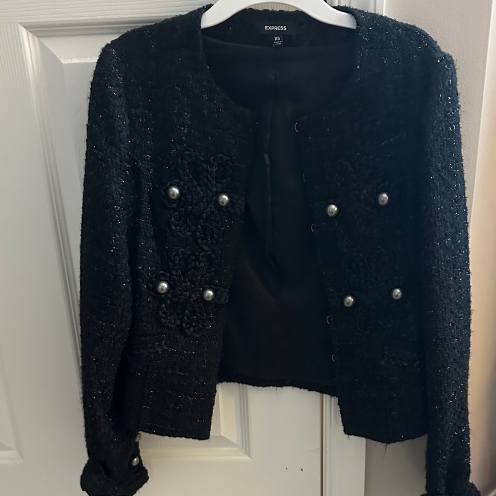 Express Women's Elegant Black Blazer